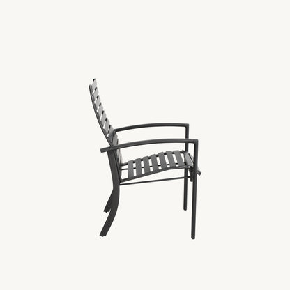 Castelle Santorini Stackable Slats Dining Chair, view 3