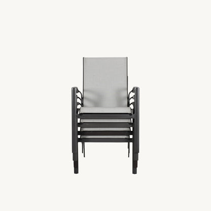 Castelle Santorini Sling Dining Chair, view 6