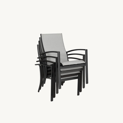 Castelle Santorini Sling Dining Chair, view 7