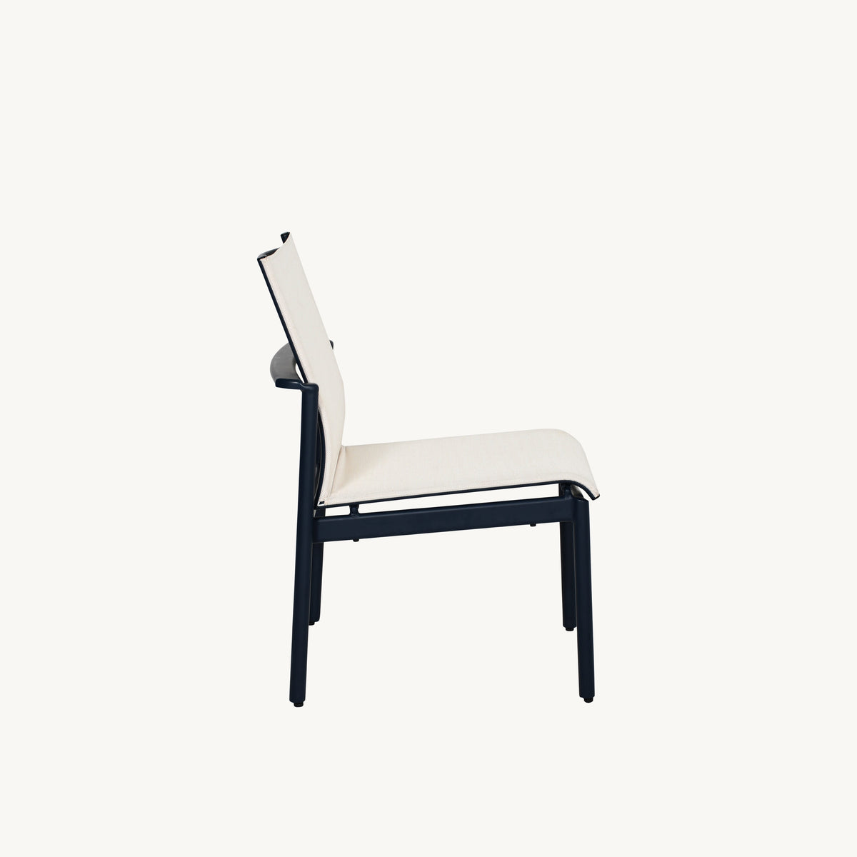 Castelle Davenport Sling Armless Dining Chair, view 3