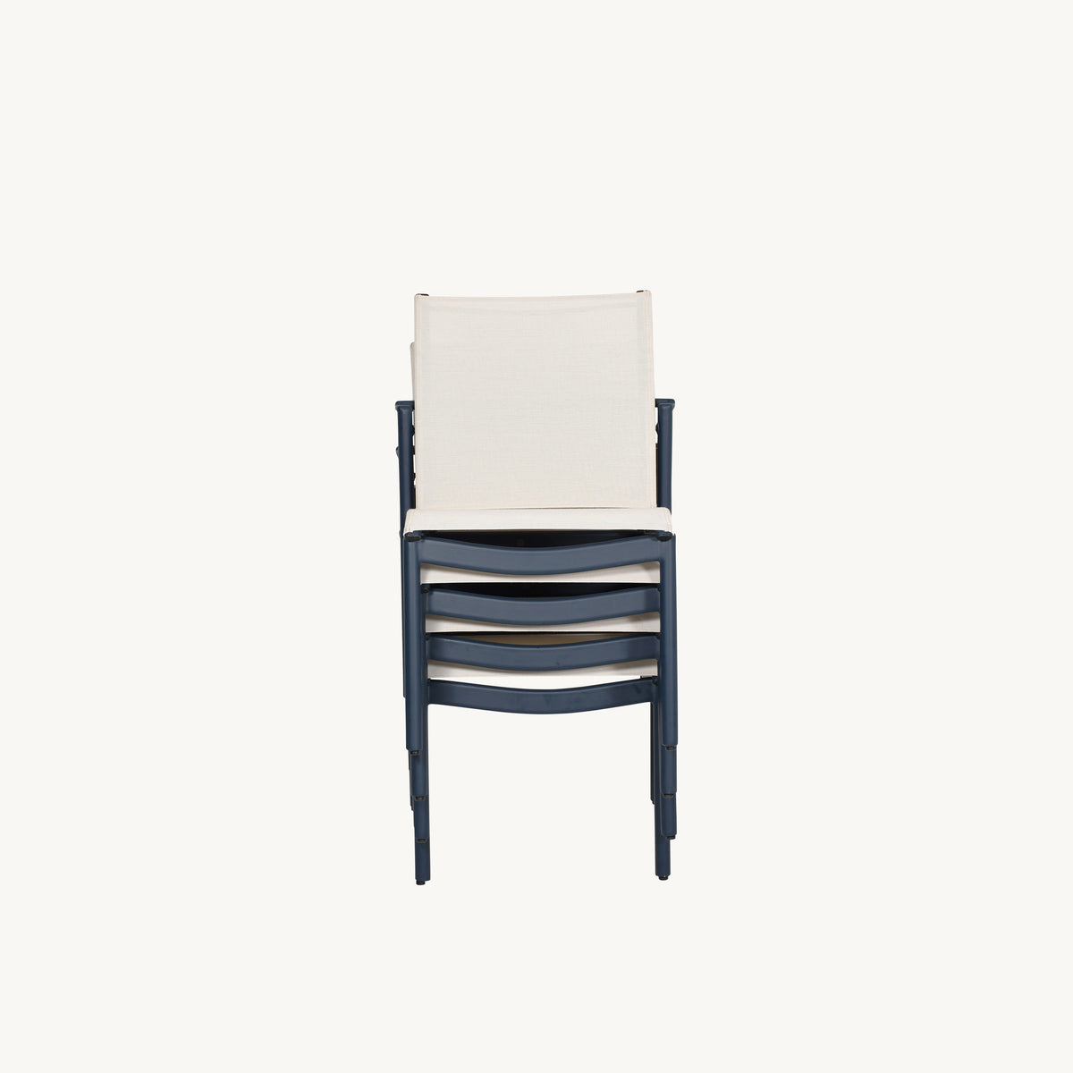 Castelle Davenport Sling Armless Dining Chair, view 6