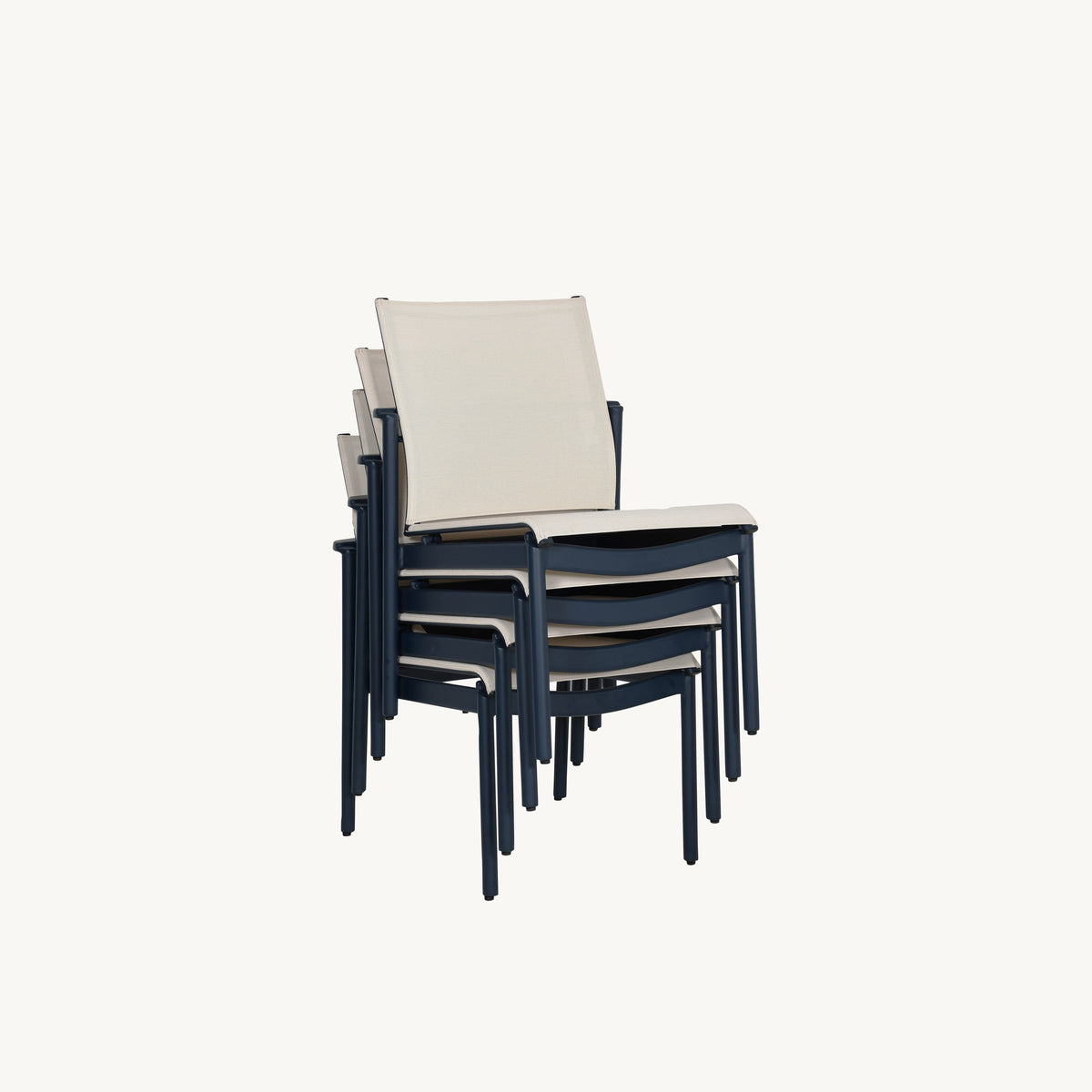 Castelle Davenport Sling Armless Dining Chair, view 7