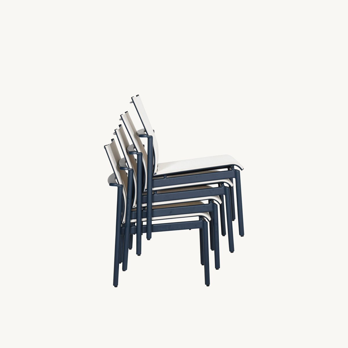 Castelle Davenport Sling Armless Dining Chair, view 8