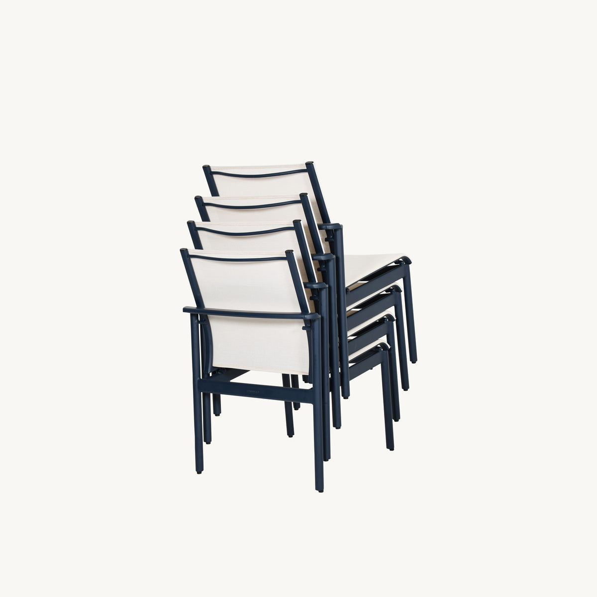 Castelle Davenport Sling Armless Dining Chair, view 9