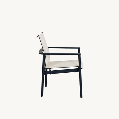 Castelle Davenport Sling Arm Dining Chair, view 3