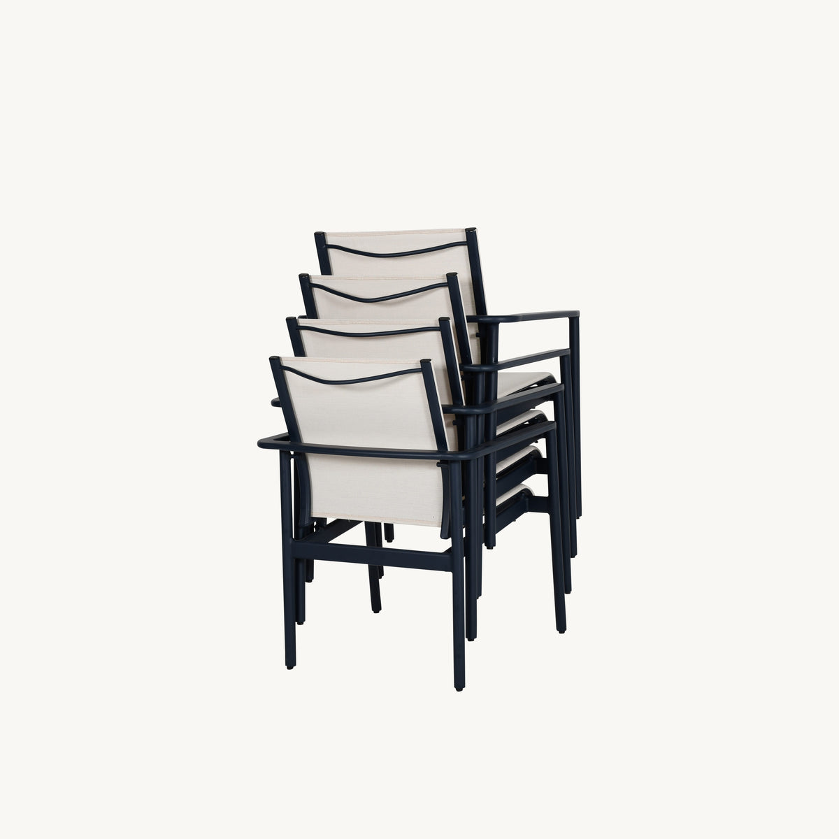 Castelle Davenport Sling Arm Dining Chair, view 9