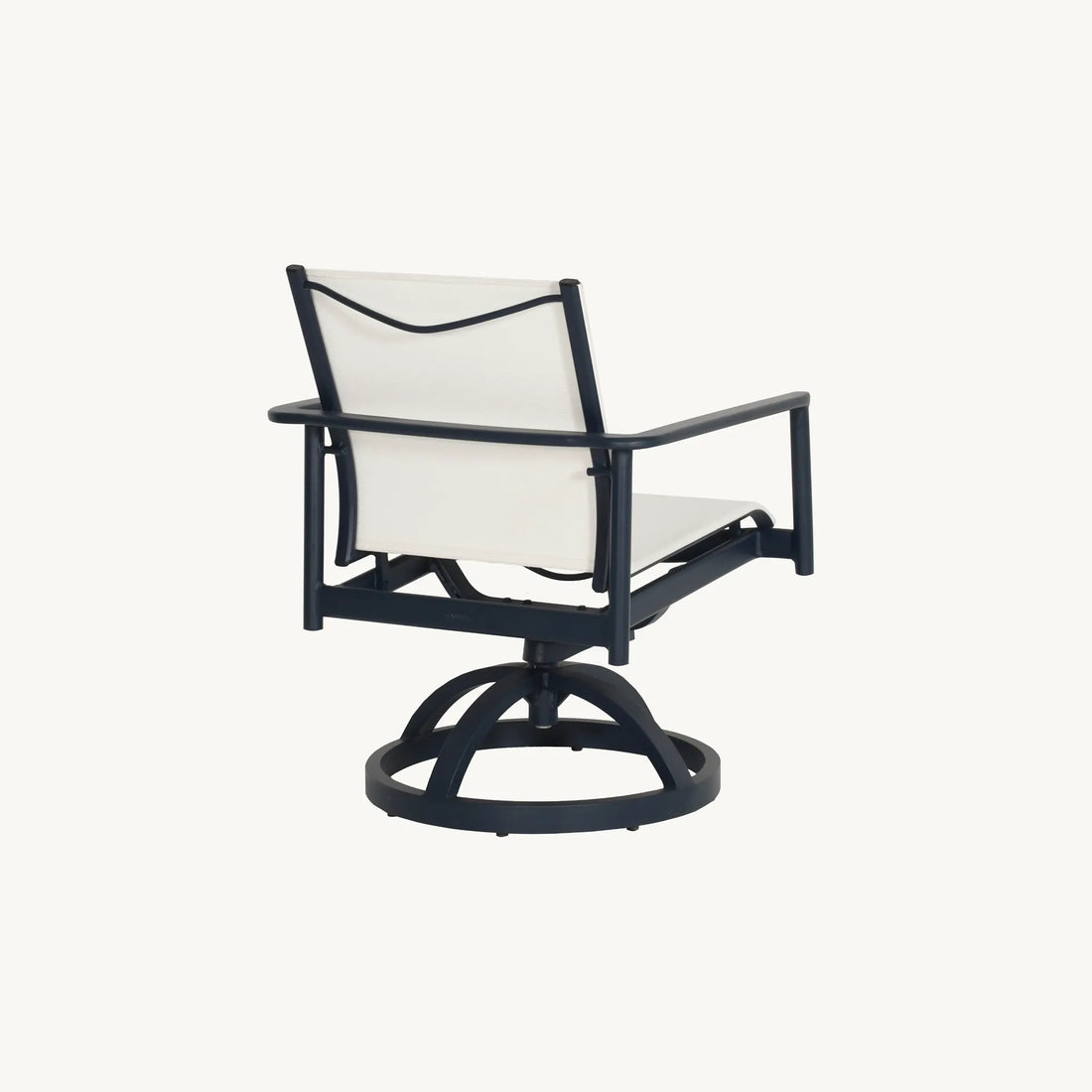 Castelle Davenport Sling Arm Dining Swivel Rocker