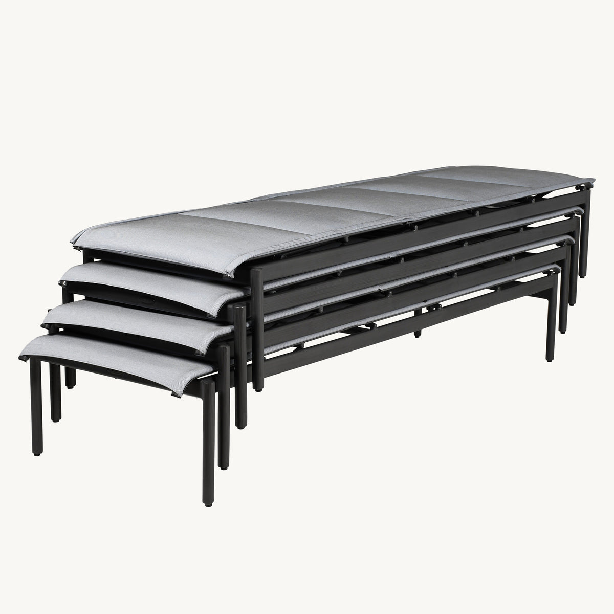 Castelle Davenport Sling Chaise Lounge, view 9