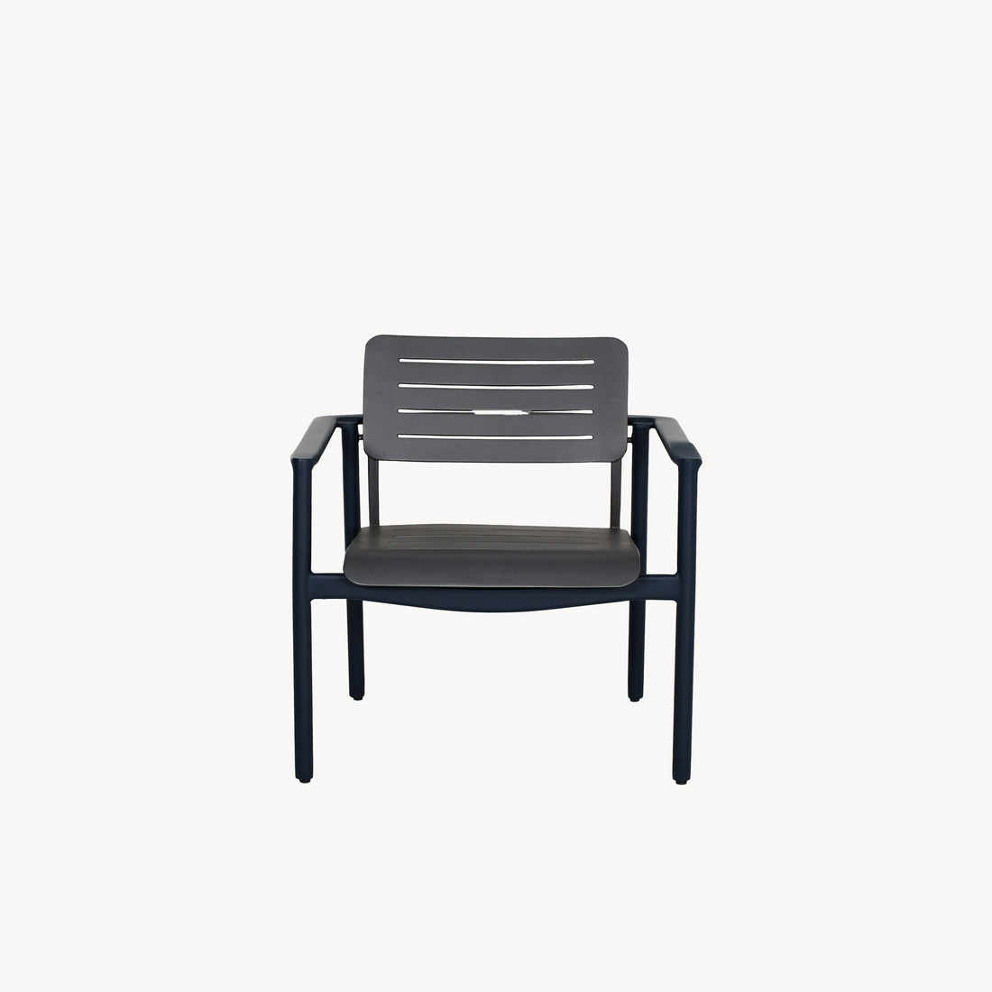 Castelle Davenport Stackable Cast Lounge Chair