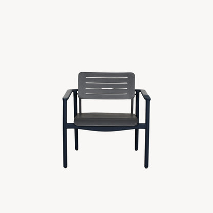 Castelle Davenport Stackable Cast Lounge Chair