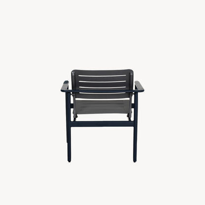 Castelle Davenport Stackable Cast Lounge Chair, view 5