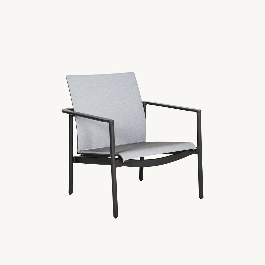 Castelle Davenport Stackable Sling Lounge Chair, view 2