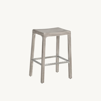 Castelle Fortuna Cast Saddle Bar Stool, view 2