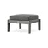 POLYWOOD Chinoiserie Deep Seating Ottoman in Slate Grey / Ash Charcoal