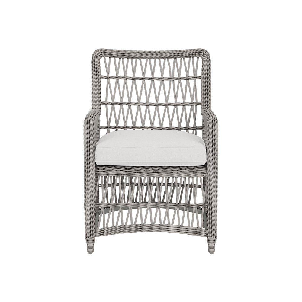 Lloyd Flanders Mackinac Dining Armchair, lifestyle photo 2