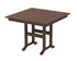 POLYWOOD Farmhouse 37" Dining Table in Mahogany