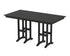 POLYWOOD Farmhouse 37" x 72" Counter Table in Black