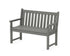 POLYWOOD Traditional Garden 48" Bench in Slate Grey