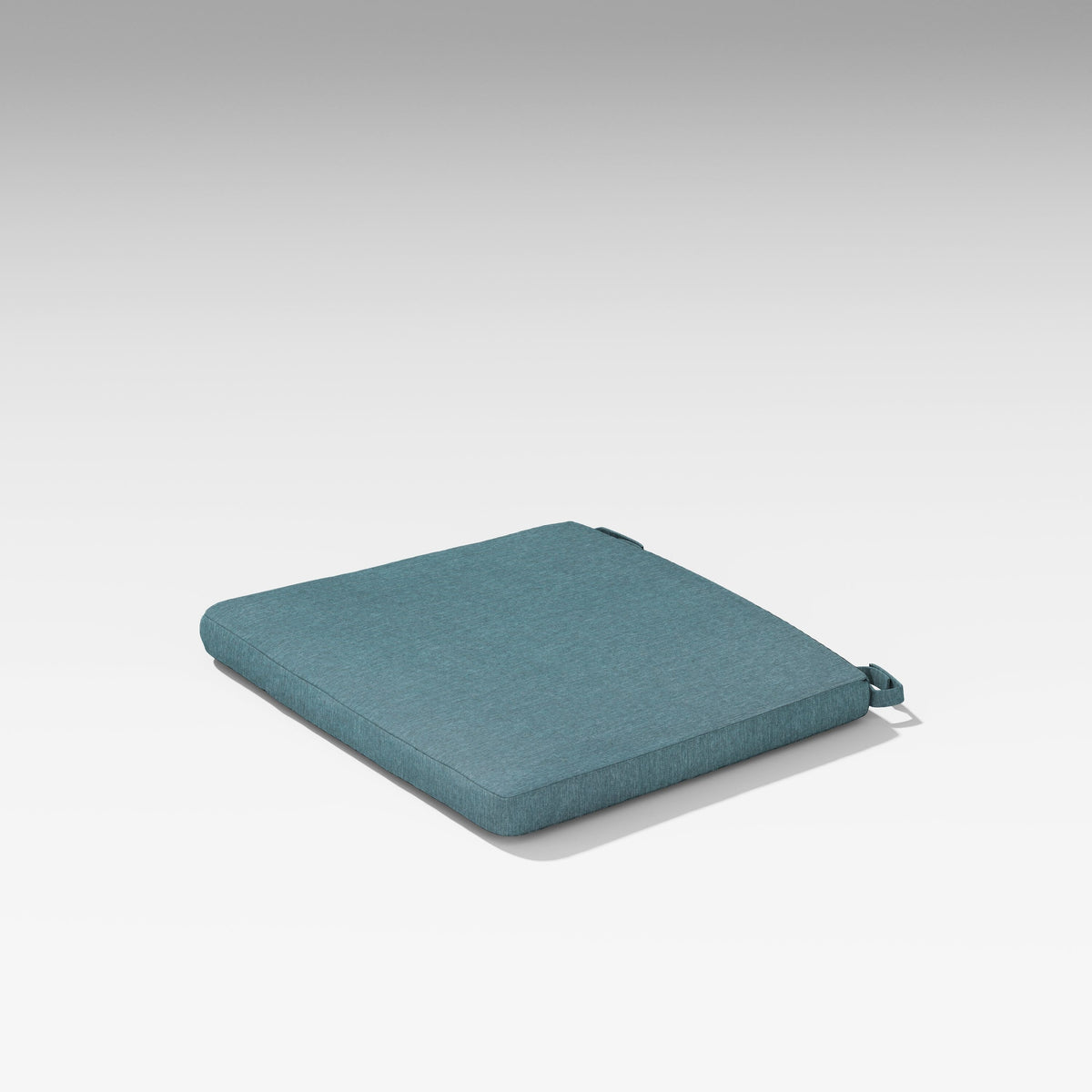 POLYWOOD Latitude Dining Chair Quick-Dry Seat Pad in Ocean Teal