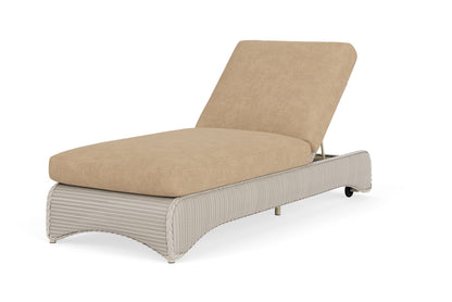 Lloyd Flanders Lloyd Loom Chaise – 2x2 Weave in Linen with Hayden Sand fabric, view 10