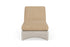 Lloyd Flanders Lloyd Loom Chaise – 2x2 Weave in Linen with Hayden Sand fabric