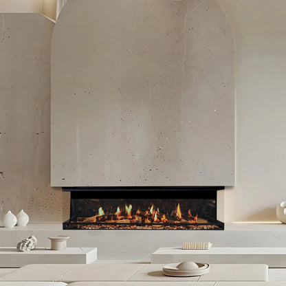 Ortal Holographic Linear Electric Fireplace