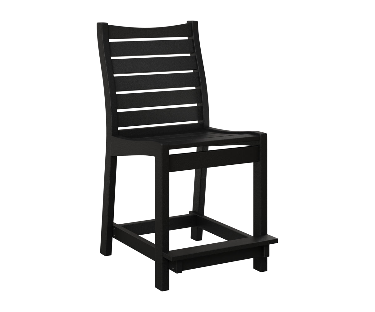 Berlin Gardens Bristol Counter Chair in Black