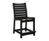 Berlin Gardens Bristol Counter Chair in Black