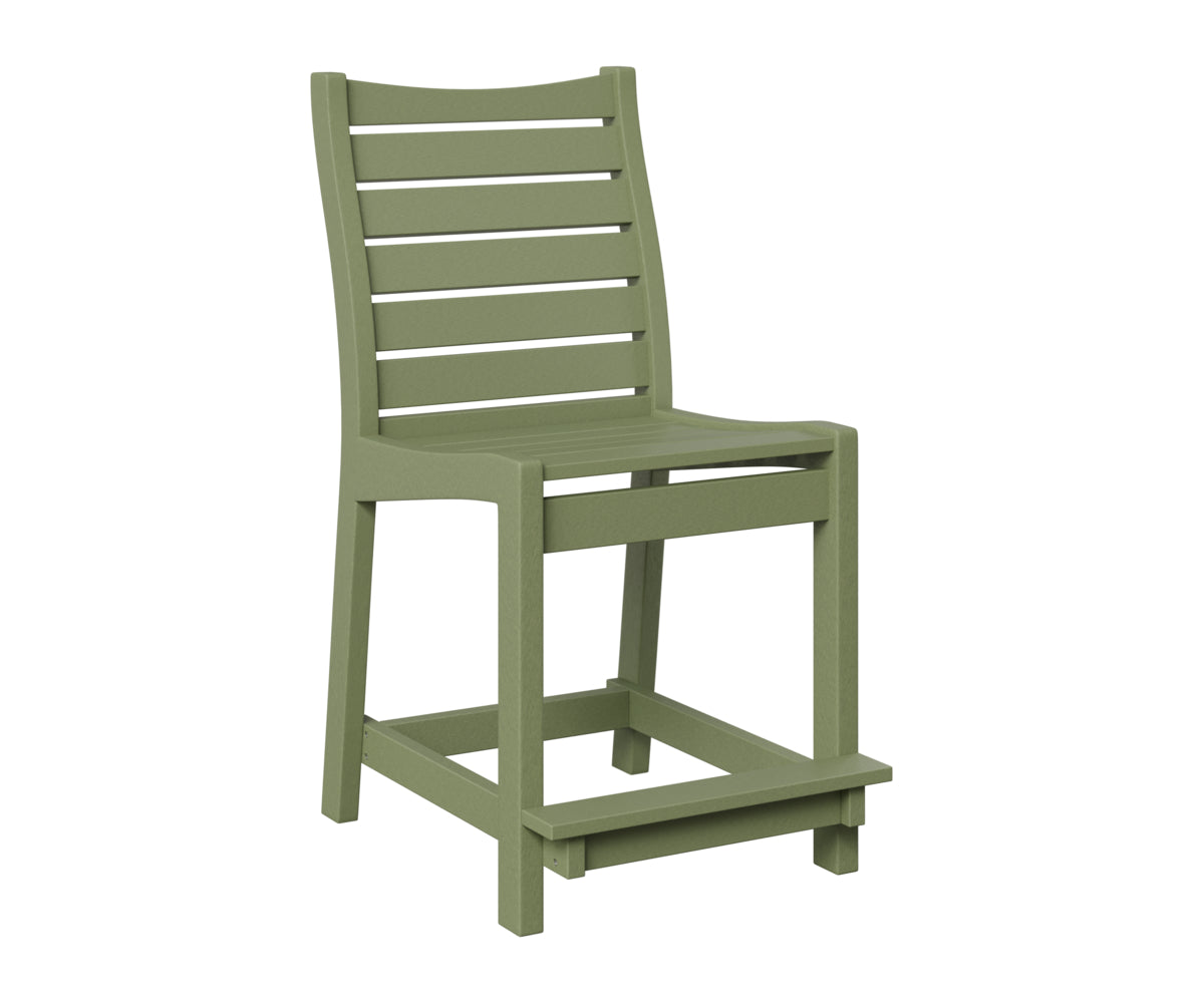 Berlin Gardens Bristol Counter Chair in Sage
