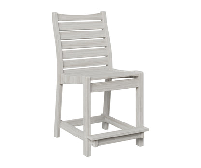 Berlin Gardens Bristol Counter Chair in Seashell