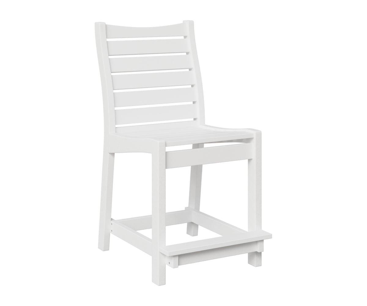 Berlin Gardens Bristol Counter Chair in White