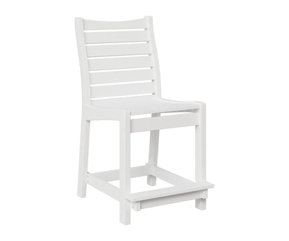 Berlin Gardens Bristol Counter Chair in White