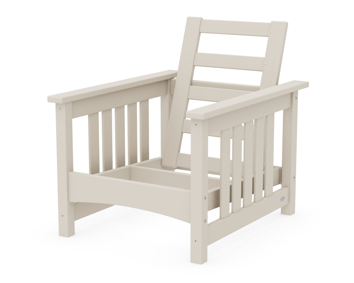 POLYWOOD Club Mission Chair Frame in Sand