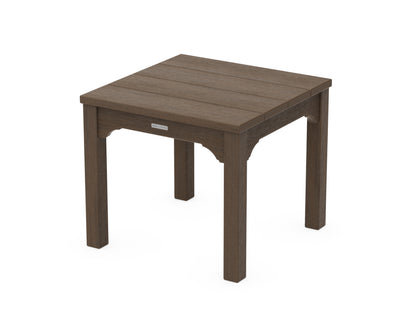 POLYWOOD Chinoiserie End Table in Kona