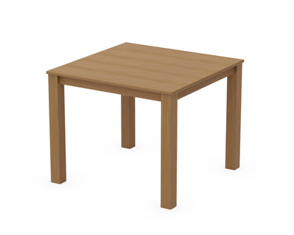 POLYWOOD Parsons 38" X 38" Dining Table in Natural