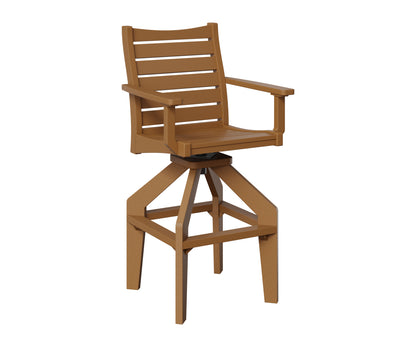 Berlin Gardens Bristol Swivel XT Chair in Cedar