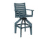 Berlin Gardens Bristol Swivel XT Chair in Slate