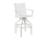 Berlin Gardens Bristol Swivel XT Chair in White
