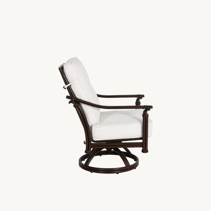 Castelle Coco Cushioned Swivel Rocker, view 3