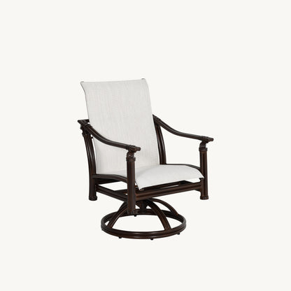 Castelle Coco Sling Dining Swivel Rocker, view 7