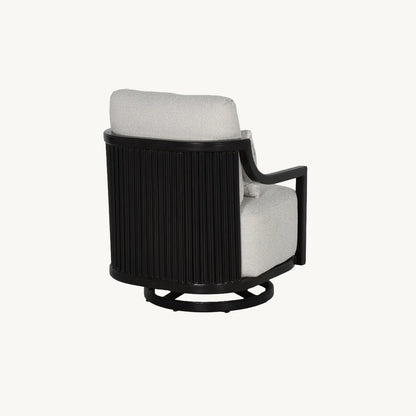 Castelle Samara Cushioned Lounge Swivel Chair, view 5