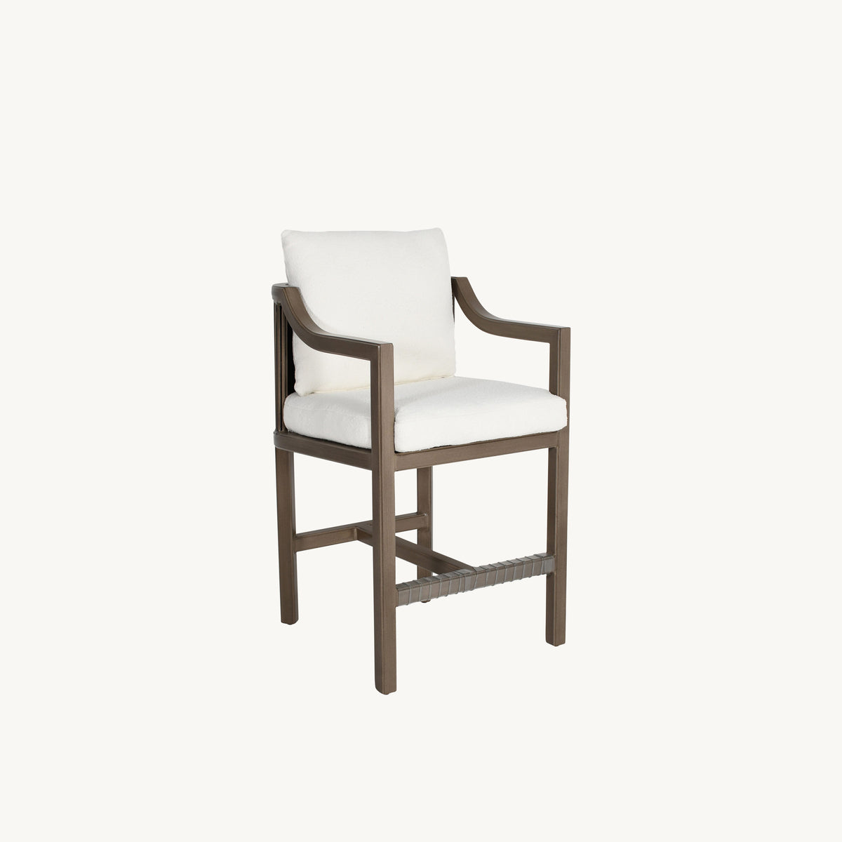 Castelle Samara Cushioned Counter Stool, view 2