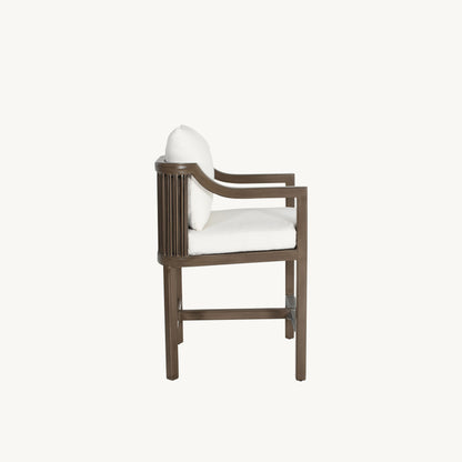 Castelle Samara Cushioned Counter Stool, view 3