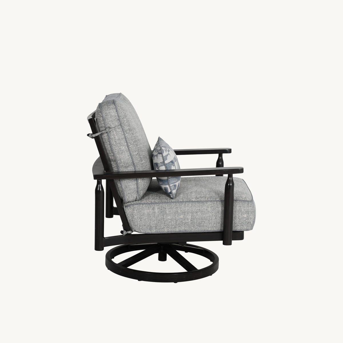 Castelle Holland Cushioned Lounge Swivel Rocker, view 3