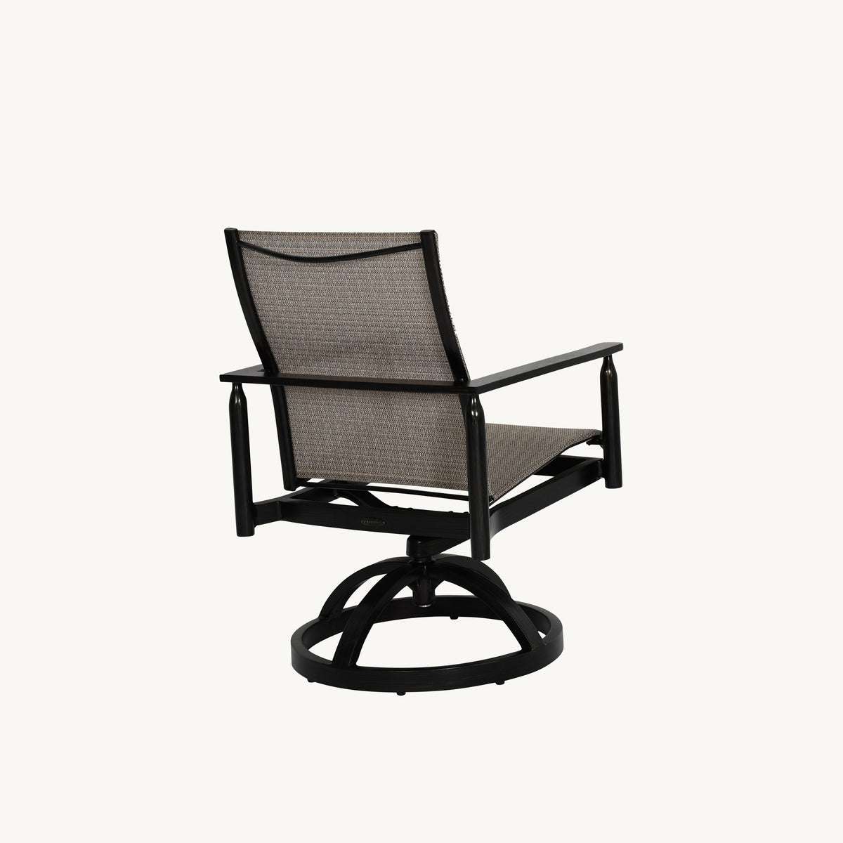 Castelle Holland Sling Dining Swivel Rocker, view 4