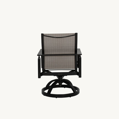 Castelle Holland Sling Dining Swivel Rocker, view 5