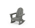 POLYWOOD Kids Vineyard Adirondack Rocking Chair in Slate Grey