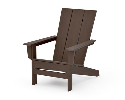 POLYWOOD Modern Studio Adirondack Chair in Kona
