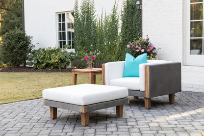 Lloyd Flanders Catalina Ottoman, lifestyle photo 3