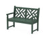 POLYWOOD Chippendale 48" Bench in Green